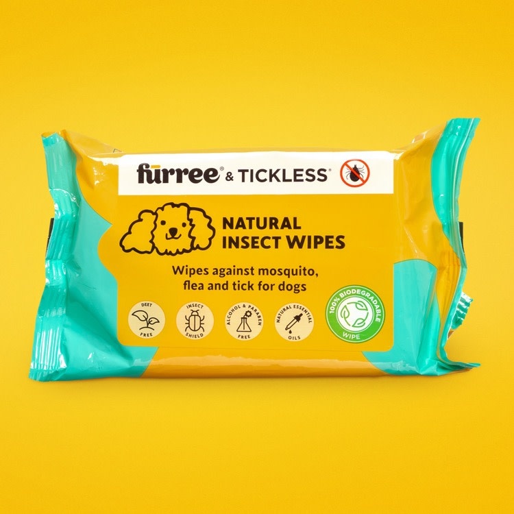 Tickless Tickless Furree Natural Insect Wipes