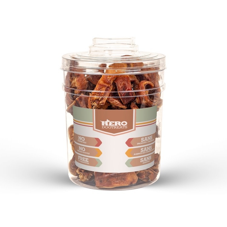 Hero Hero Pet Treats Single Pig Ear Strips