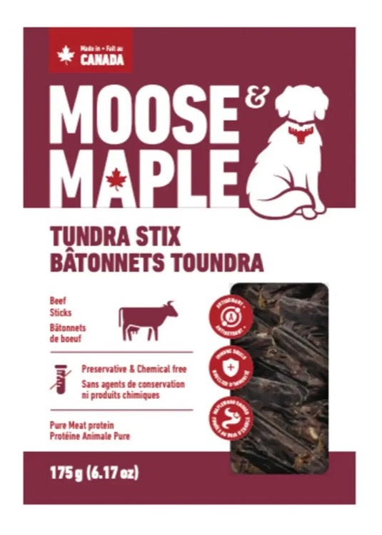 Moose & Maple Moose & Maple Tundra Stix Beef 175g
