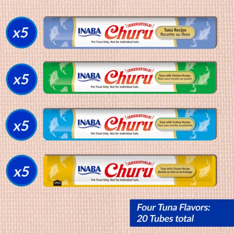 Inaba Inaba Churu CAT Tuna Recipe 20 x 14g