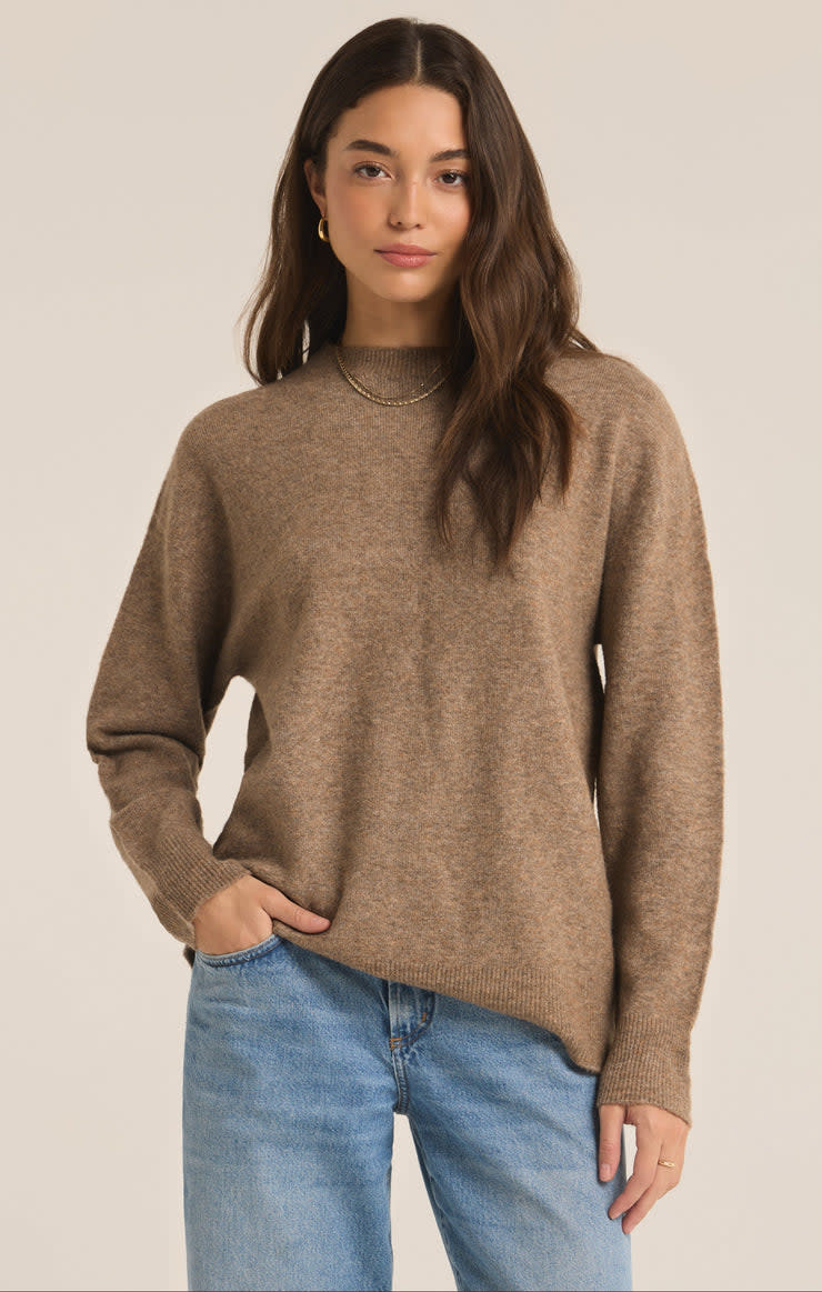 Z supply funnel neck sweatshirt hotsell
