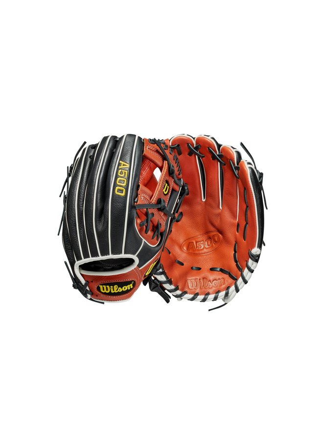 Wilson A500  Baseball 11.5" LHT 11.5 Copper/Black/White