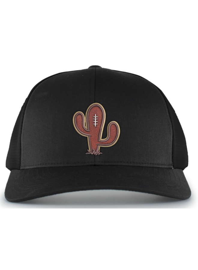 Gonzo's Gear Cactus Football Hat- Black