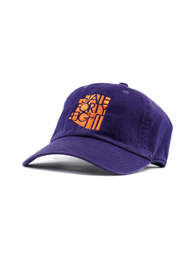 State Forty Eight Dad Hat | Purple & Orange