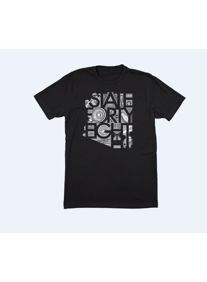 State Forty Eight Abomb T-Shirt Black