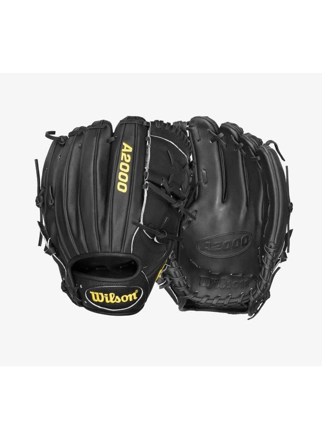 wilson a2000 black and yellow