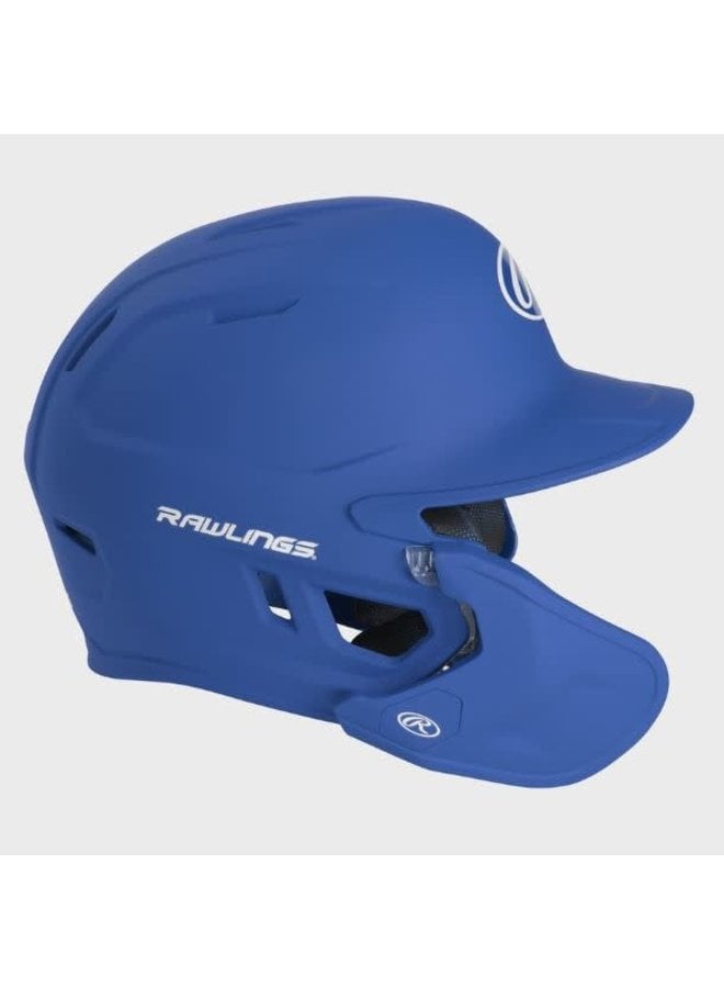 Rawlings MACH Matte Helmet w/Adjustable Face Guard  Matte Royal RHB