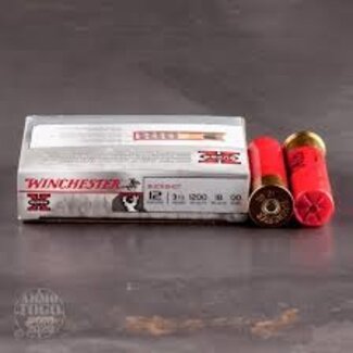 Winchester Winchester Super-X Shotgun Ammo 12 GA 3-1/2 in 00B 18 Pellets 1200 fps, 5RDS