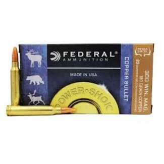Federal Federal Power-Shok 300 WIN 180Gr Copper, 20/box