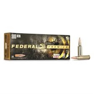 Federal Federal Premium Barnes TSX Rifle Ammo, .300 WSM, 180 Grain, 20 Rounds