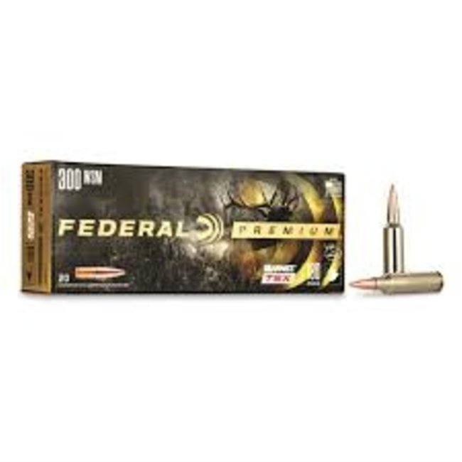 Federal Federal Premium Barnes TSX Rifle Ammo, .300 WSM, 180 Grain, 20 Rounds