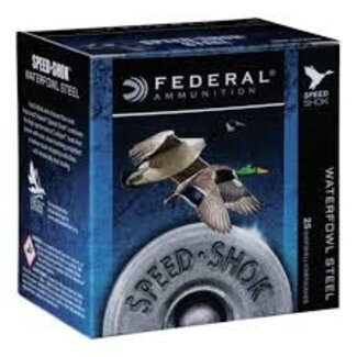 Federal Federal Speed Shok Waterfowl Shotshell 12 GA 1/8oz 2 Shot 25 Rnd