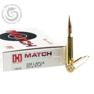 Hornady Hornady Match Rifle Ammo 338 Lapua Mag 250GR BTHP