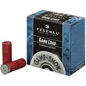 Federal Federal Game Load Heavy Field Shotshell 12 GA 2 3/4 1255fps 6 Shot