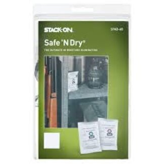 Stack-on Stack-On Safe 'N Dry 4 Pack The Ultimate Moisture Elimination