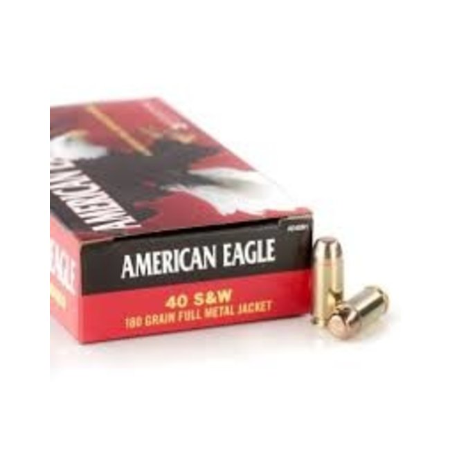 Federal Federal American Eagle 40 S&W 180GR FMJ