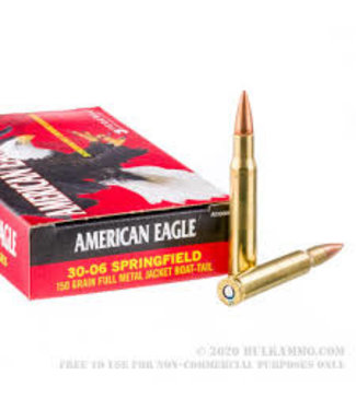 American Eagle Federal 30-06 Springfield 150GR FMJ