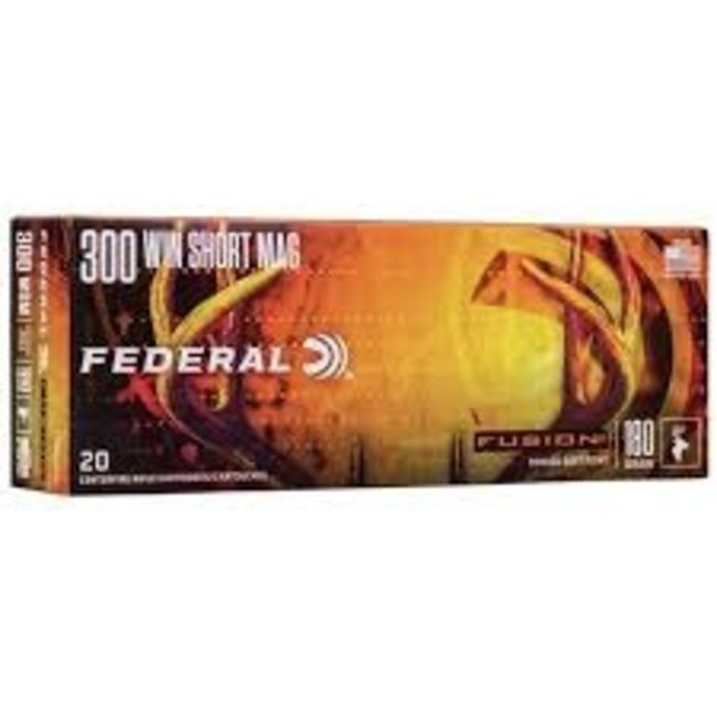 Federal Federal Fusion Rifle Ammo 300 Win Short Mag 180GR 20ct