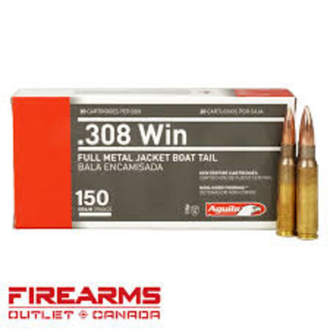 Aguila Aguila 308 Win  150GR FMJBT 20ct — Siwash Sports