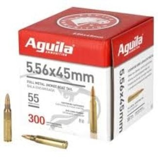 Aguila Aguila 5.56x45 FMJBT 55GR Bulk Pack 300 Rounds