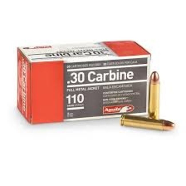 Aguila Aguila .30 Carbine FMJ 110GR — Siwash Sports