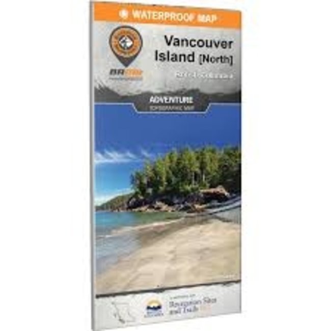 BRMB BRMB Vancouver Island North BC Waterproof Map