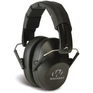 Walkers Walkers Pro-Low Profile Folding Muffs Black