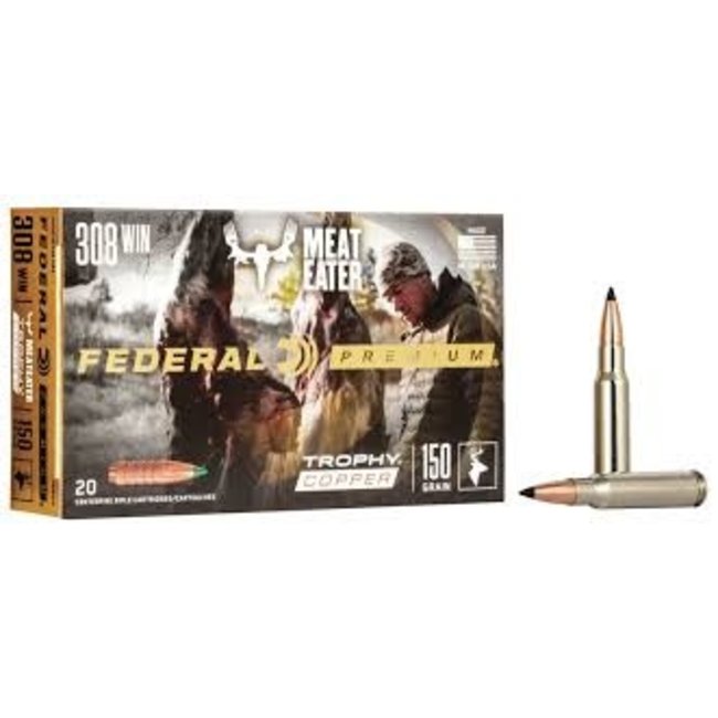 Federal Federal Premium MeatEater Trophy Copper 308 Win 150GR