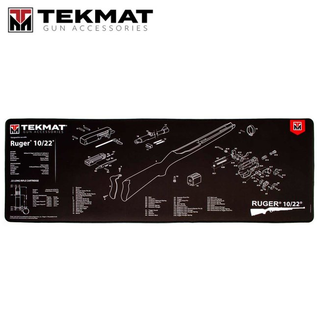 tekMat TekMat TEK-R44-1022 Gun Cleaning Mat, 15"x44", Ultra 44 - Ruger 10/22 -Gun Cleaning Mat