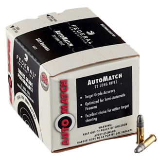 Federal Federal Champion 22LR Auto Match 40GR  325 Rds