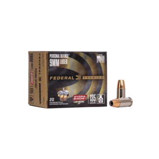 Federal Federal Personal Defense 9mm Luger135GR Hydra-Shok Low Recoil JHP