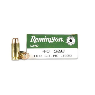 Remington Remington UMC Mega Pack Pistol Ammo 40 S&W  180GR FMJ 990FPS 250Rds
