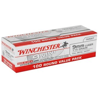 Winchester Winchester 9mm Luger 115GR 100RDS