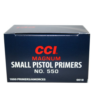 CCI CCi Small Pistol Primers Magnum # 550 1000ct