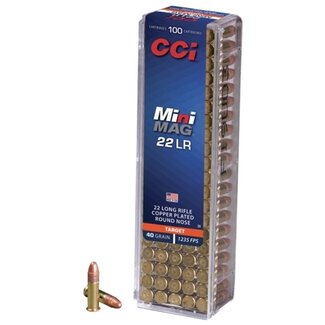 CCI CCI Mini-Mag 22LR Target 40GR cprn 1235fps