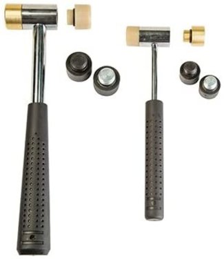 Wheeler wheeler Master Gunsmith Interchangeable Hammer Set ( 2 Hammers 8 Heads )