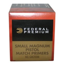 Federal Gold Medal Small Rifle Primer 1000ct Match