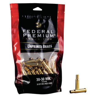 Federal Federal Unprimed Brass Casings 30-30 Win 50Pk