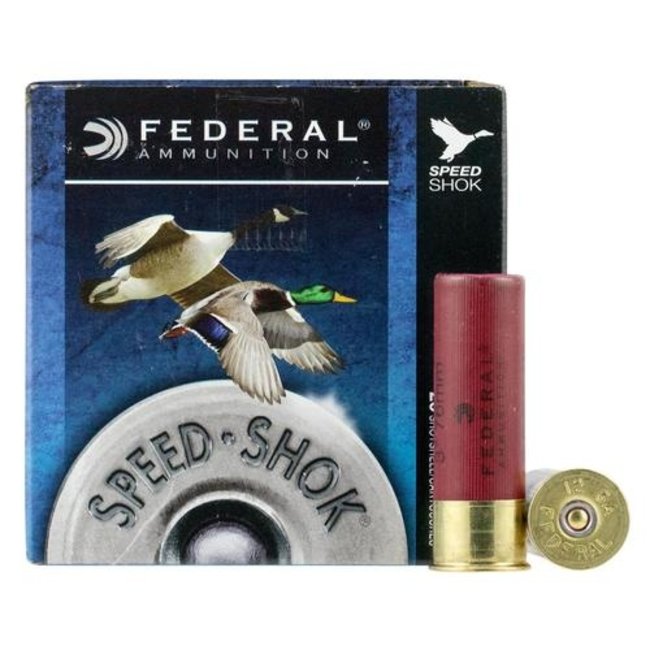 Federal Speed Shok Waterfowl Shotshell 12 GA 3" 1 1/4oz #2 Shot 25 Rnd