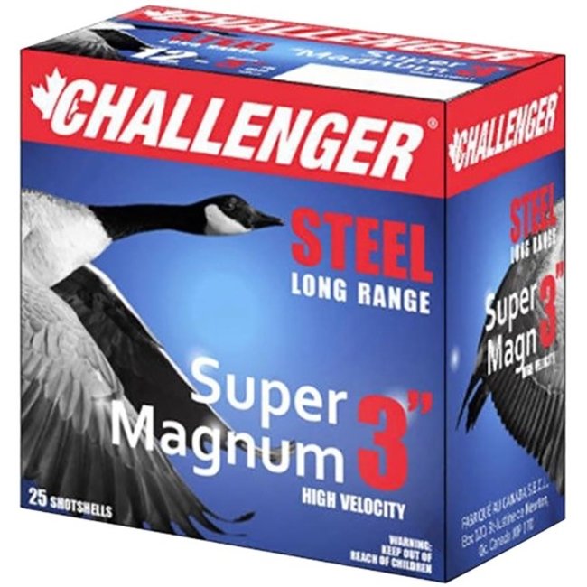 Challenger Challenger Ammo 50172 Super Magnum 5017 Shotshell 12 GA 3" #2 1-1/8 oz 1550 fps 25 Rnd