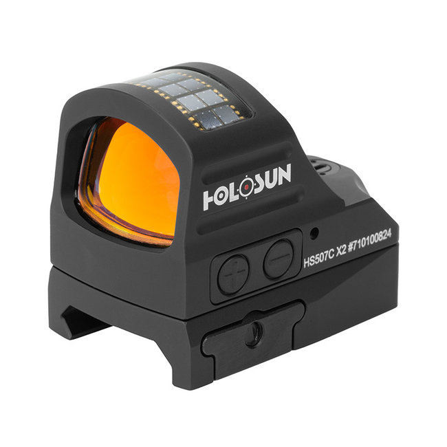 HoloSun Holosun Solar Open Frame Circle Red Dot Motion Sensor Mini Side Mounted Battery HS507C-X2