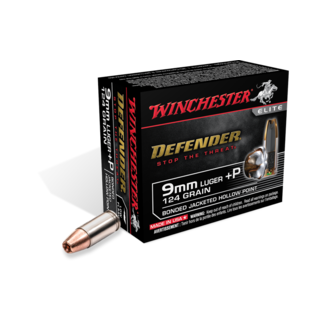 Winchester Winchester Defender Elite Pistol Ammo 9mm 147GR 20 Rounds