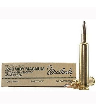 Weatherby Weatherby 240 WBY Magnum Ultra High Velocity Ammo
