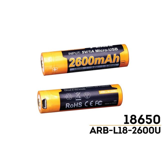 Fenix Fenix ARB-L18 2600U mAh 18650 Li-ion Battery