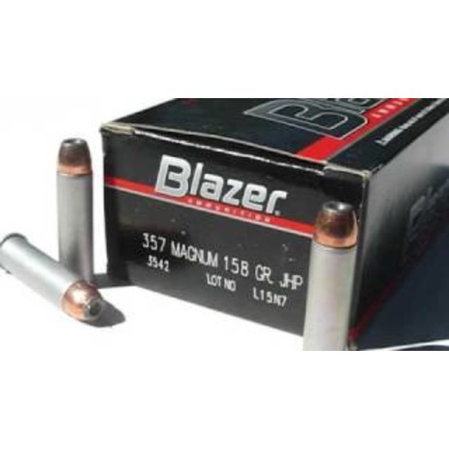 CCI CCI Blazer 357 Magnum 158GR JHP