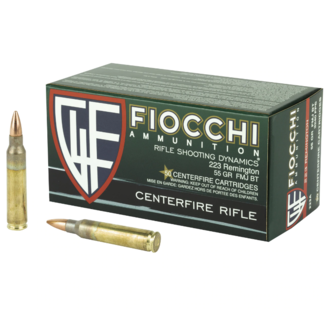 Fiocchi Fiocchi .223 Remington 55gr FMJ 100 Round Battle Pack