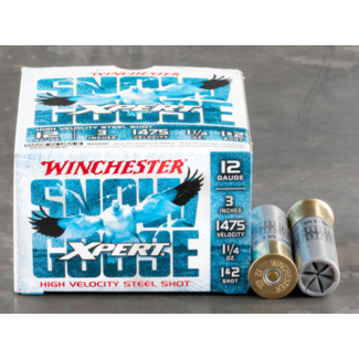 Winchester Winchester WXS12312 Xpert Snow Goose Steel Shotshell 12 GA, 3", 1+2 Shot, 1-1/4oz 1475 fps 25 Rnd