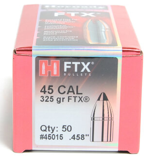 Hornady Hornady FTX Flex Tip Rifle Bullets 45 Cal 325 GR 50ct