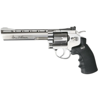 Action Sport Games ASG Airgun GNB Co2 4.5mm Dan Wesson 6" Silver Revolver