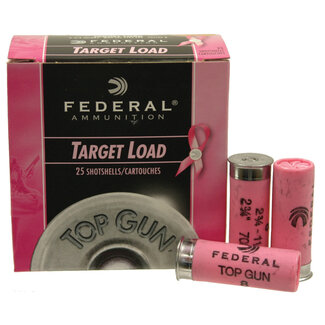 Federal Federal Top Gun Target Shotshell 12 GA 2-3/4 1-1/8oz 1145 fps Pink 250ct